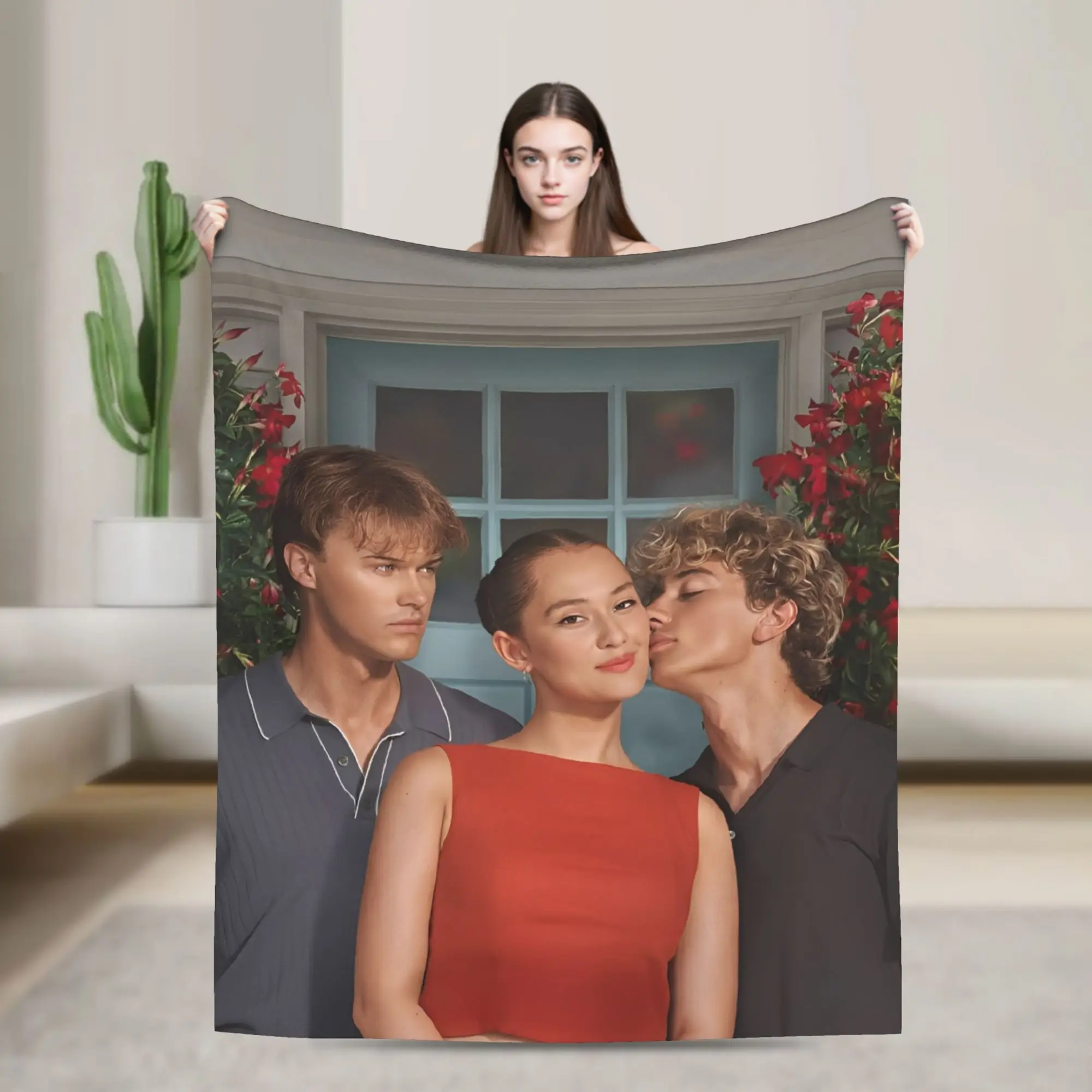 New Arrival The Summer I Turned Pretty TSITP Blanket Super Soft Flannel  Cozy Throw Blanket Machine Washable