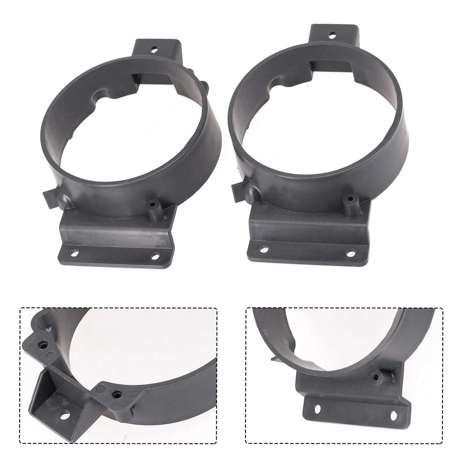 Brand New High Quality Fog Light Frame Comes In Pairs Easy To Instal Fog Lamp Light Bracket For Transit 2006-2014