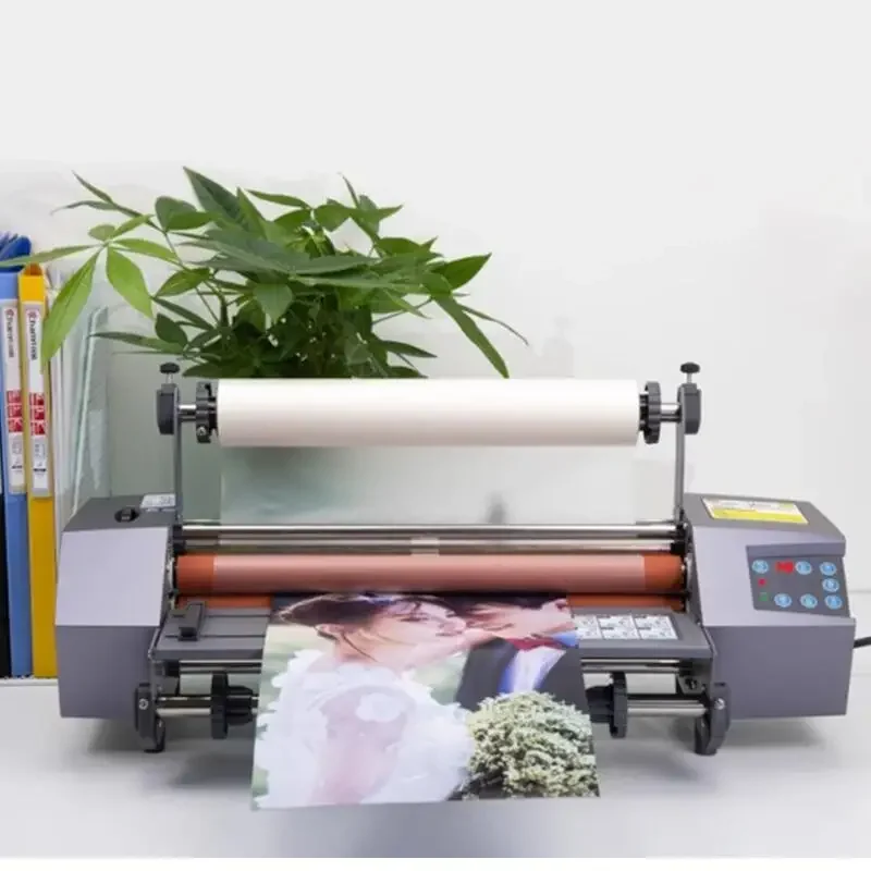 Upgrade Laminating Machine Automatic A 4/a 3 Small Advertisement Photo Single And Double-sided Photo Laminating Machine Hot