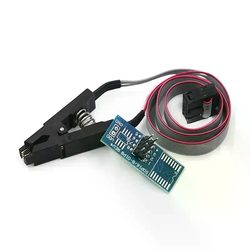 CH341A 24 25 Series EEPROM Flash BIOS USB Programmer Module + SOIC8 SOP8 Test Clip For EEPROM 93CXX / 25CXX / 24CXX