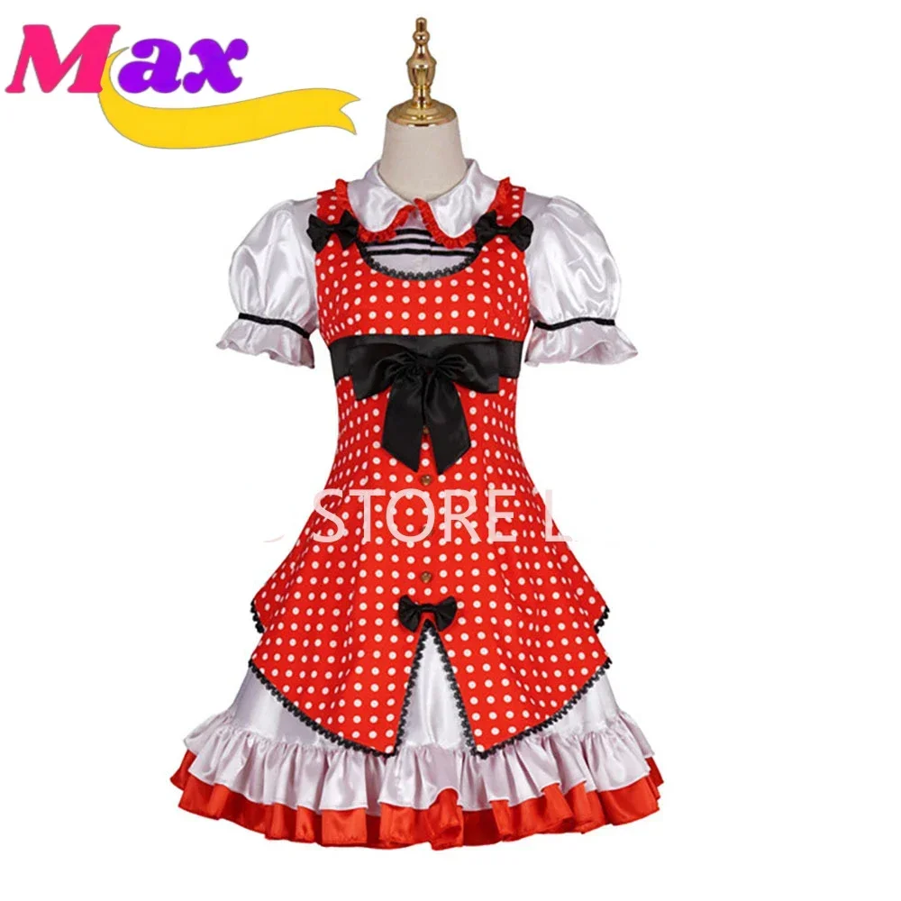 

Max Cosplay Chocola Vanilla Maid Dress Costume Cat Neko Girl NEKOPARA Cosplay Women Costume Game Halloween