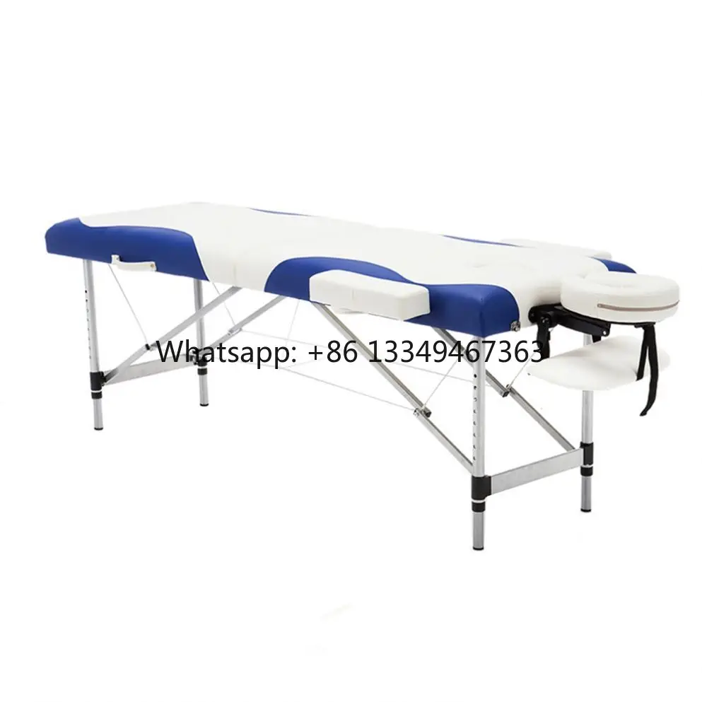 

Thickened Steel Tube Foldable Beauty Massage Table Facial Spa Eyelesh Bed Easy-to-Carry for Home Salon or Clinic Hospital Use