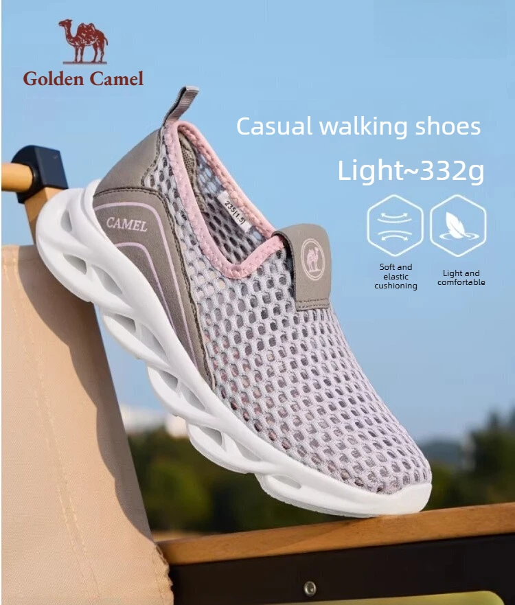 

Женские спортивные туфли Golden Camel 2026: летние сандалии Мэри Джейн, дышащие, легкие, повседневные ретро-кроссовки для женщин, шлепанцы