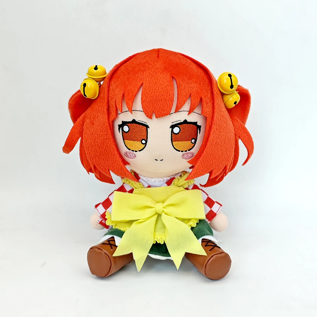 

Прекрасная плюшевая мягкая кукла Touhou FUMO Series Motoori Kosuzu (двухцветные глаза), высота 20 см