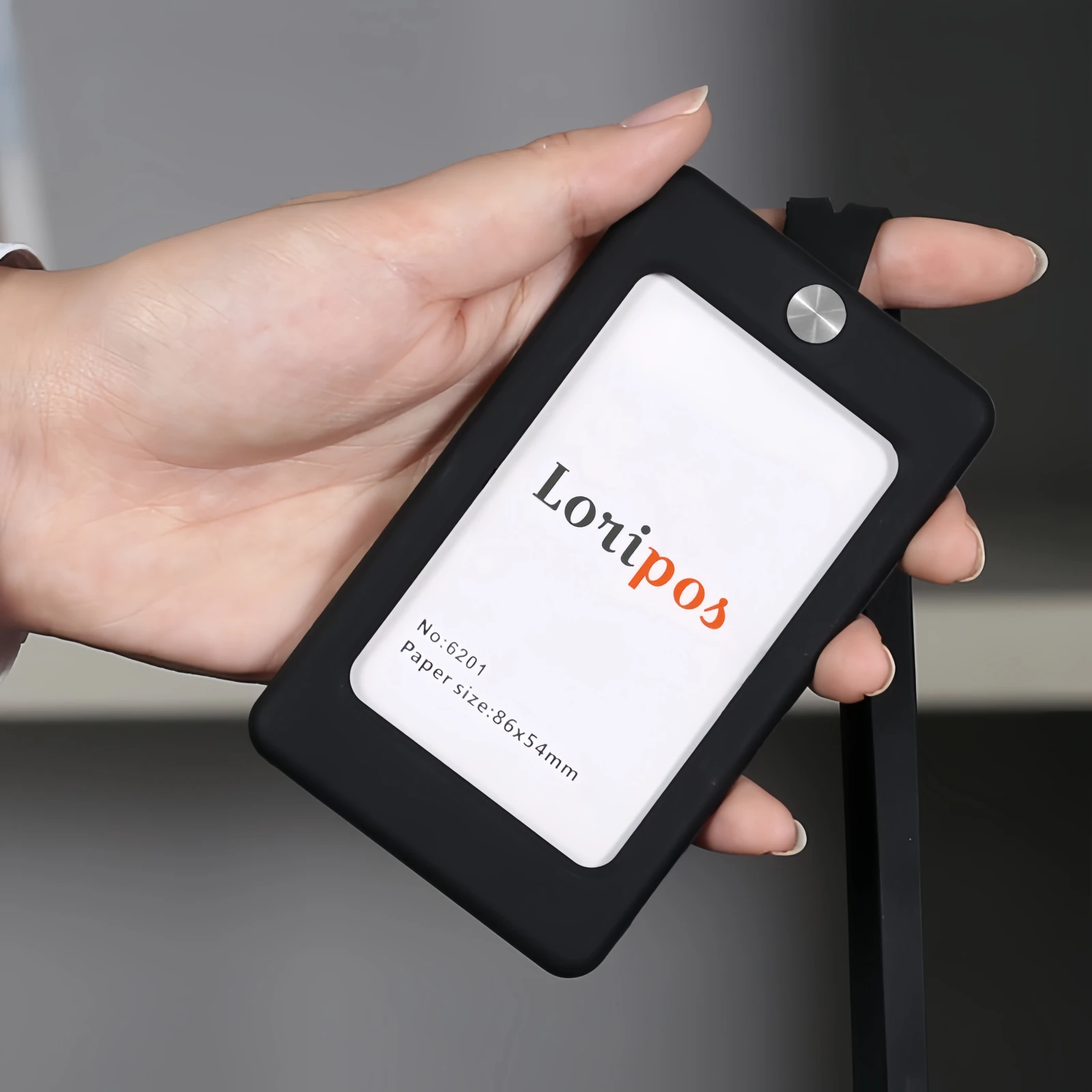 Cute Cartoon Silicone Card Holder Universal for Student Campus Access Cards ID Cards Employee Badges and Hospital Work ID Cards