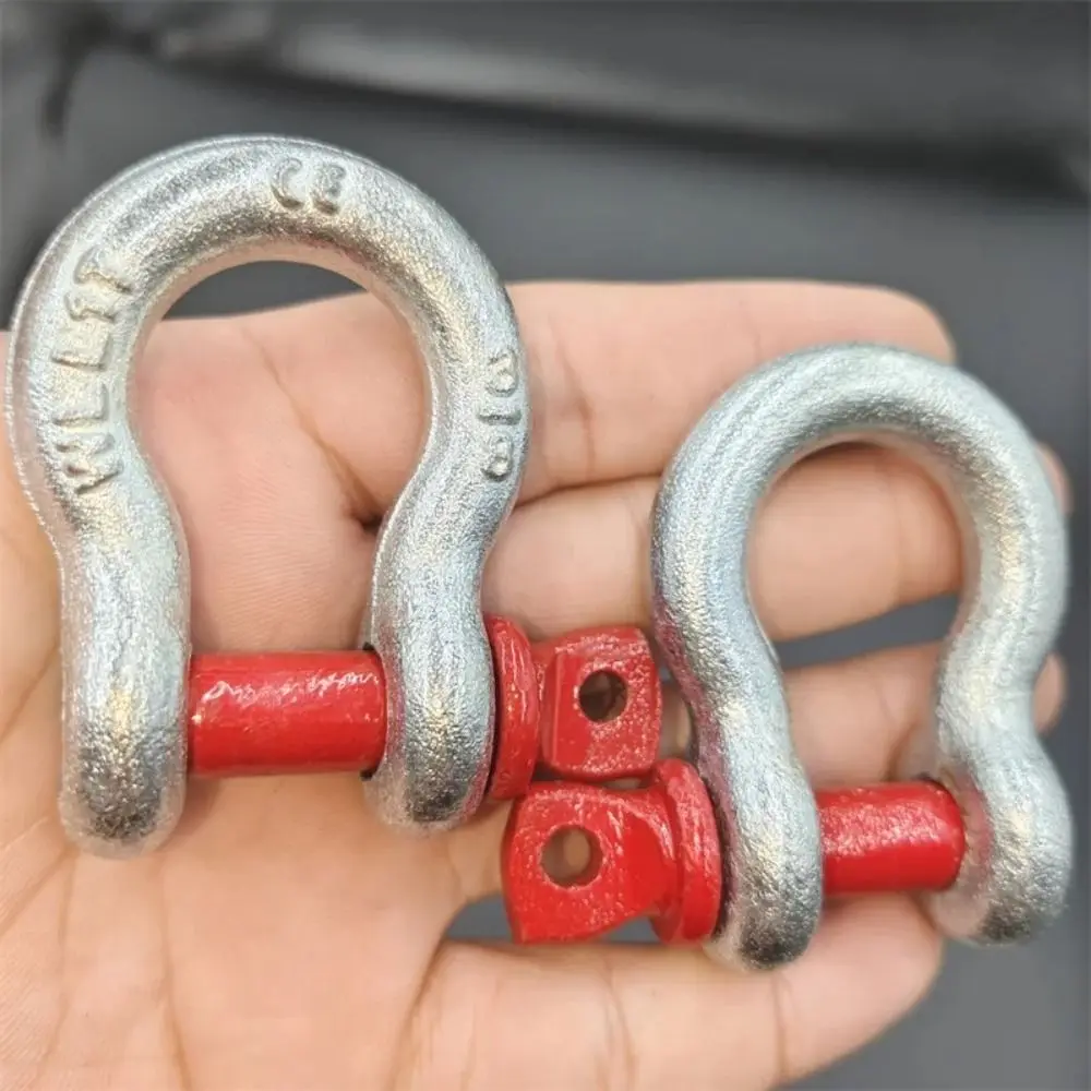 3Ton Working Load D Ring Shackles Forged Carbon Steel Heavy Duty Anchor Shackles Shackle Hitch Receiver Rigging Applications