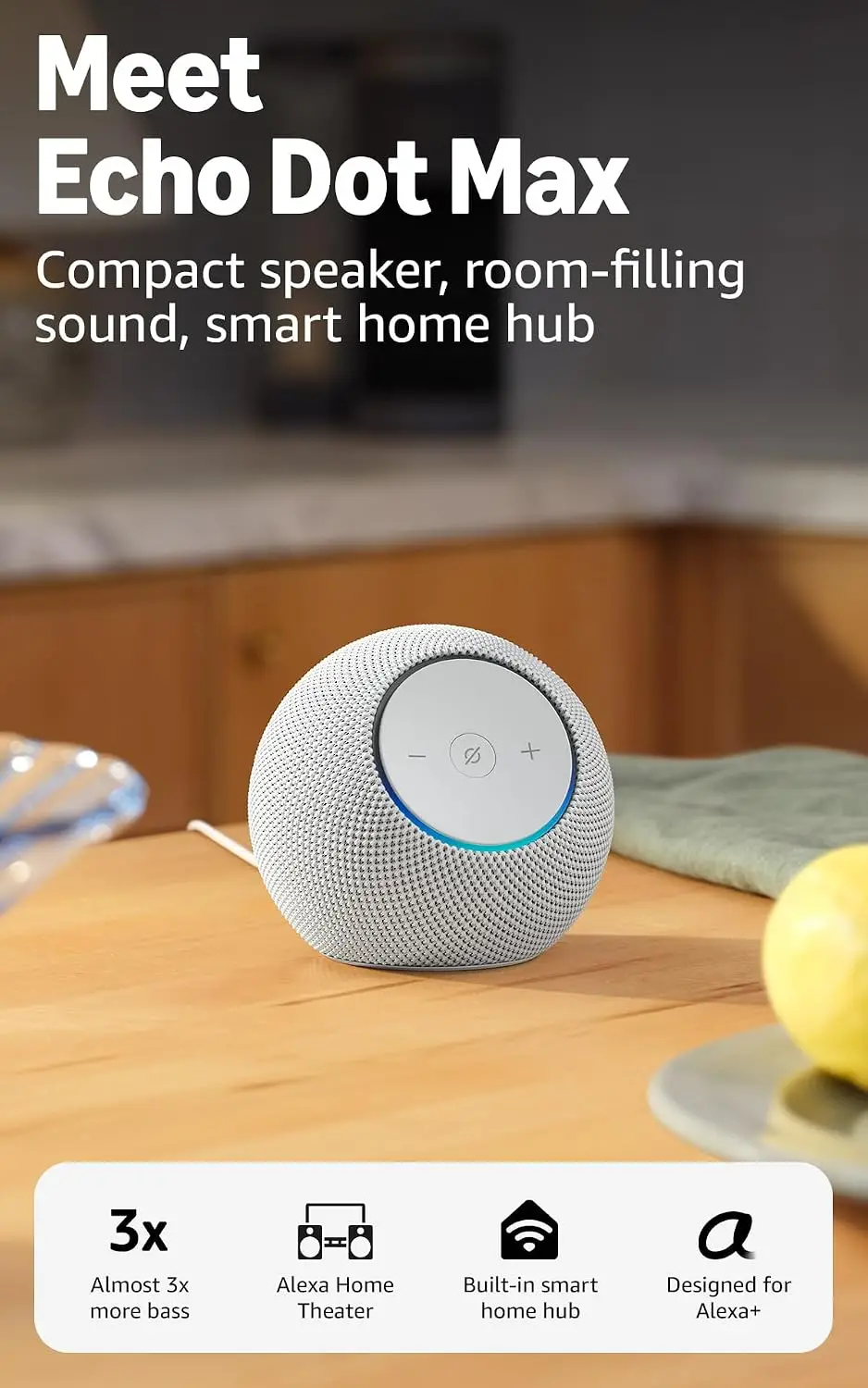 Smart Speaker with Room-Filling Sound