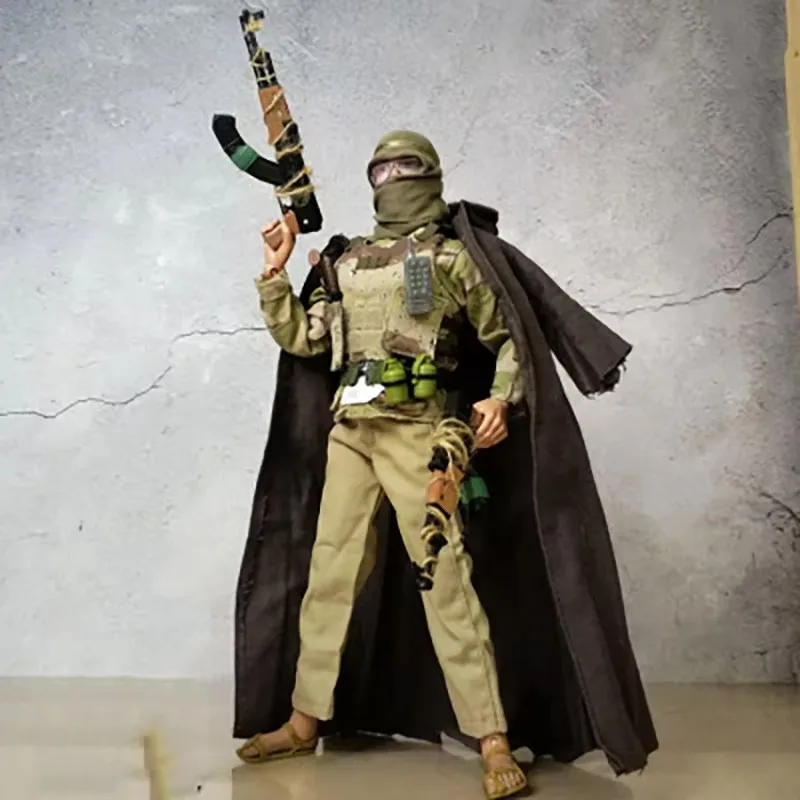 

1/6 Scale Middle Eastern Guerrilla Forces Male Soldier Doll Set Model for 12" Action Figures Body Accessory Gift