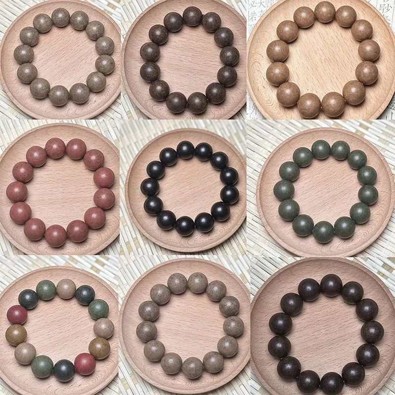 

Natural Materials Handmade Ancient Methods Combined With Medicine Geese Pears Tents Fragrant Cultural Toys Bracelets Wooden jew