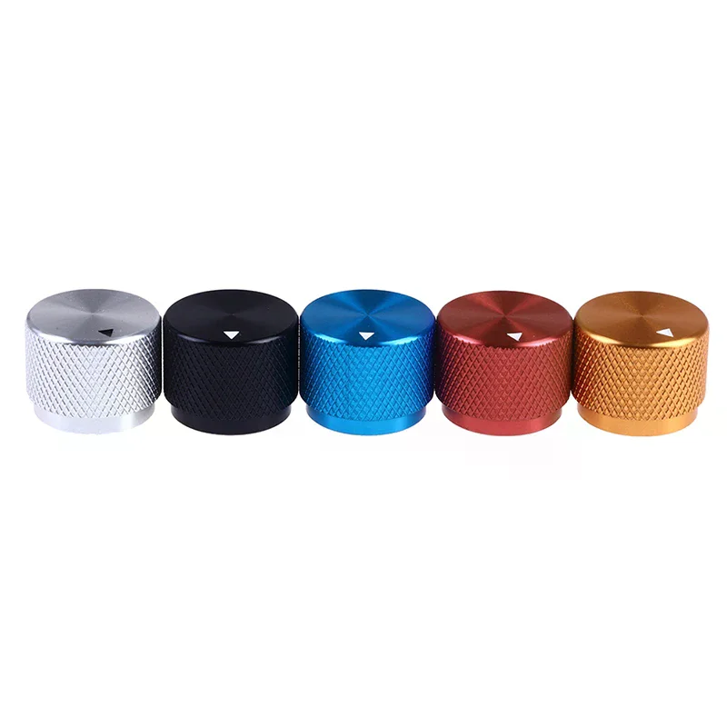 Solid Machined Metal Aluminum Rotary Encoder Potentiometer Volume Switch Knobs Amplifier Control Volume Button Knob