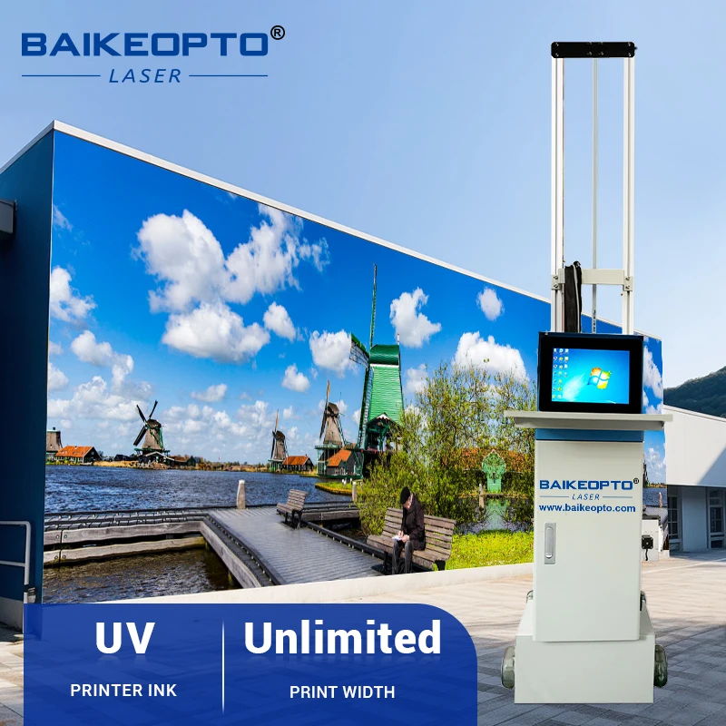 Factory Price Wall Printing Machine  UV Vertical Wall Printer/ Background Wall Painting Digital Varnish Inkjet Printer