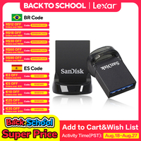 SanDisk Ultra Fit USB 3.2 Flash Drive Mini Pen Drive 16GB 32GB 64GB 128GB 256GB 512GB Storage Flash Memory Stick for Computer