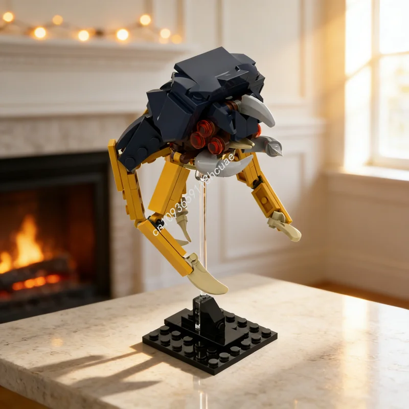 147 peças MOC Gear Acessórios para Videogames Modelo Gamma Metroïd Blocos de Montar Presentes de Natal Brinquedos de Construção Idea Brick