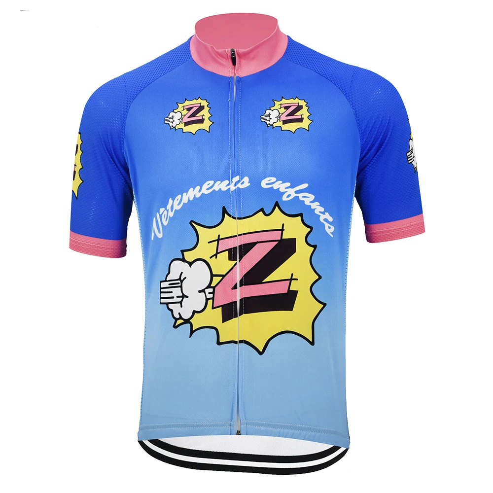 Greg Lemond Retro Z Vetements Koszulka kolarska Retro Męska letnia koszulka kolarska Klasyczny rower Górskie wyścigi Rower Kolarstwo