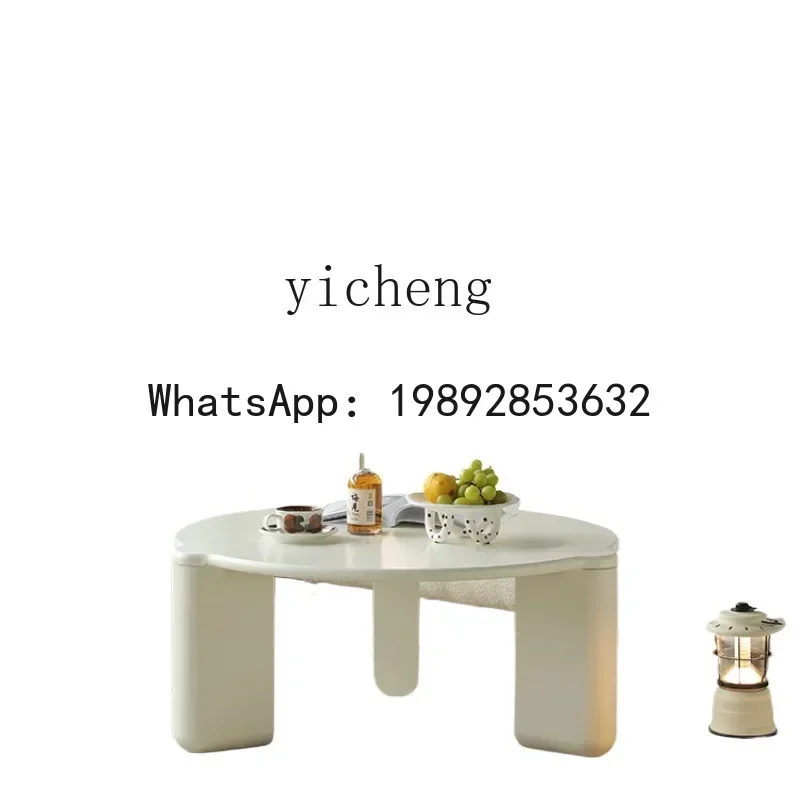 

b2round Tea Table Combination Small Apartment Living Room Solid Wood Minimalist Japanese Style Tea Table