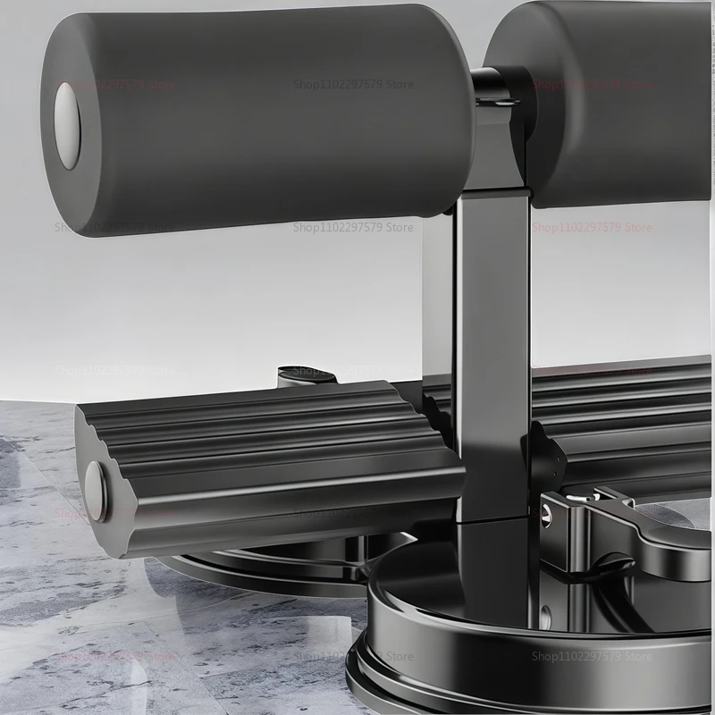 معدات الجلوس في البطن مع كوب شفط لدعم الكاحل قابل للتعديل وتمارين اللياقة البدنية في الأماكن المغلقة والتدريب البدني