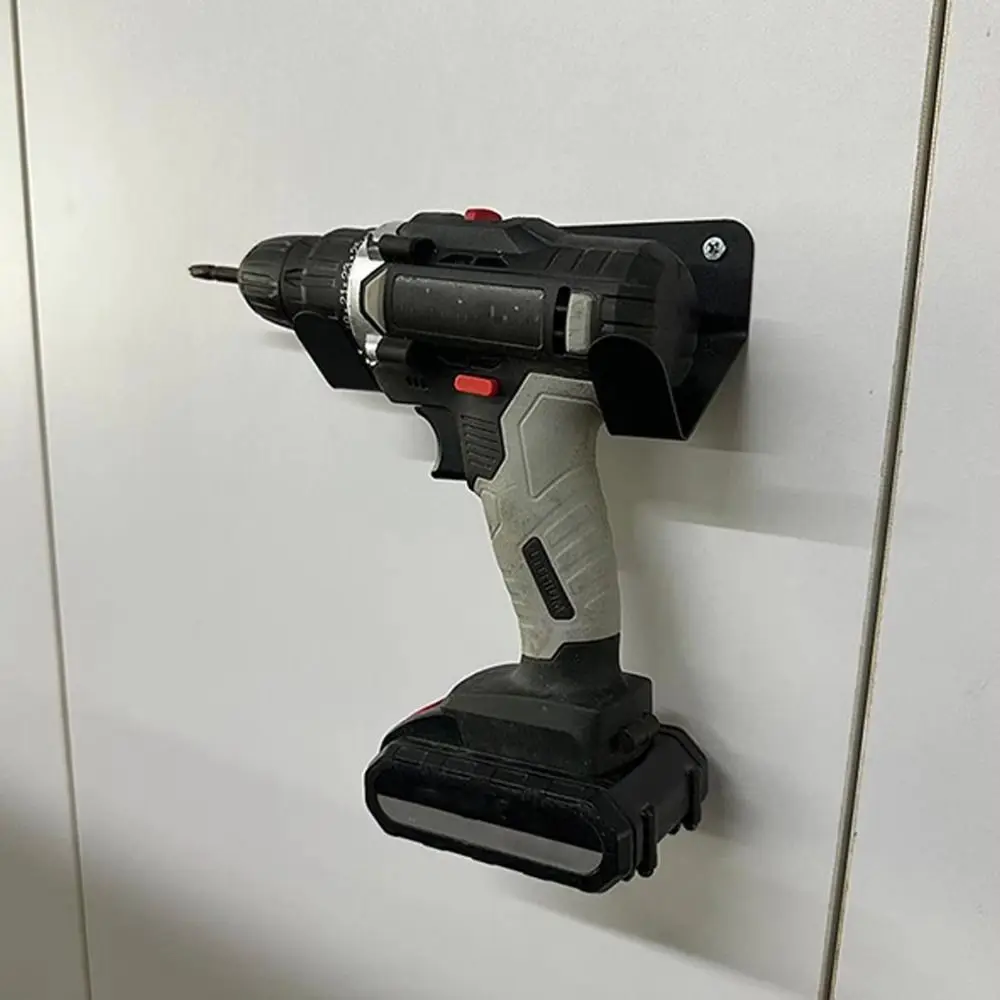 Tool Storage Metal Storage Rack Strong Load-bearing Easy Installation Power Tools Hanger Wall Mounted Drill Holder for Dewalt