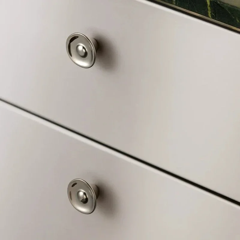 Mushroom Knob and Handle Creative Brass Furniture Handle Modern Minimalist Wardrobe Cabinet Bar Pulls for Furniture Hardware