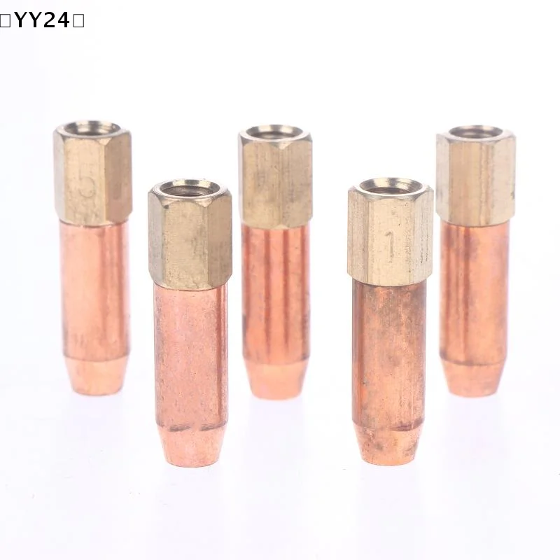 〔YY24〕YH01-2 Gas Brazing Torch Nozzle Welding Accessory Pure Copper Torch Tip 1# 2# 3# 4# 5# Propane Acetylene Oxygen Welding