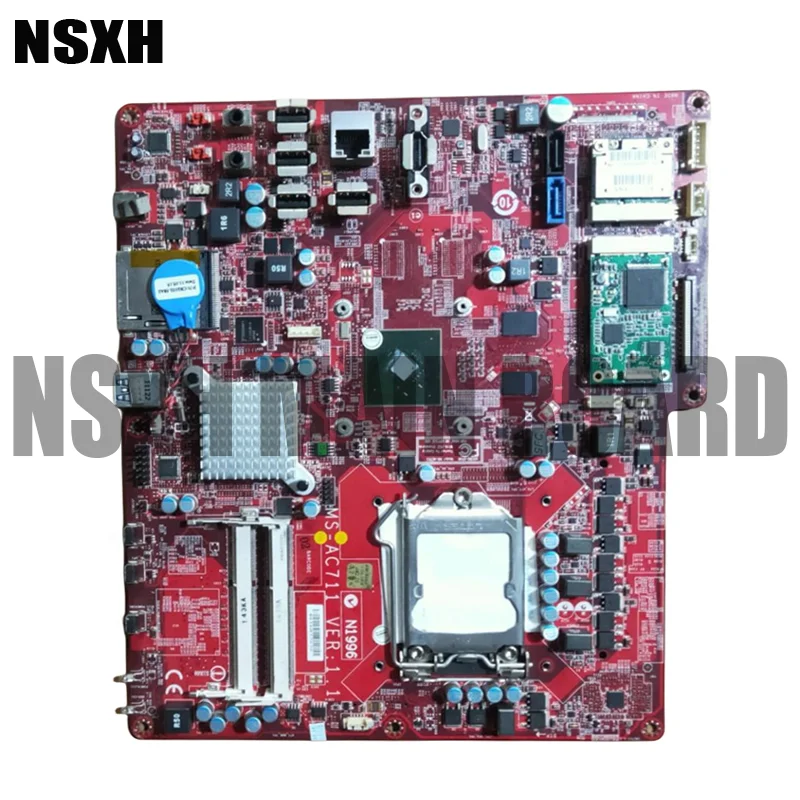 MS-AC711 Q5T HDP-9186 AIO Motherboard DDR3 VER:1.1 Mainboard