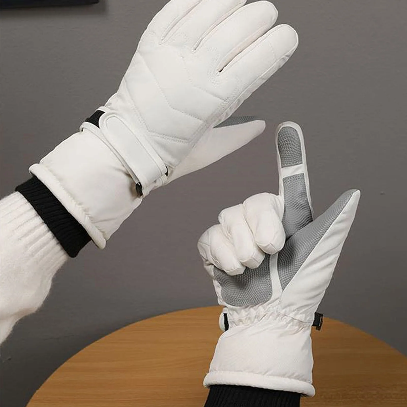 

Зимние лыжные перчатки водонепроницаемые, ветрозащитные, для холодной погоды, с сенсорным экраном, для мужчин и женщин, для катания на лыжах и сноуборде