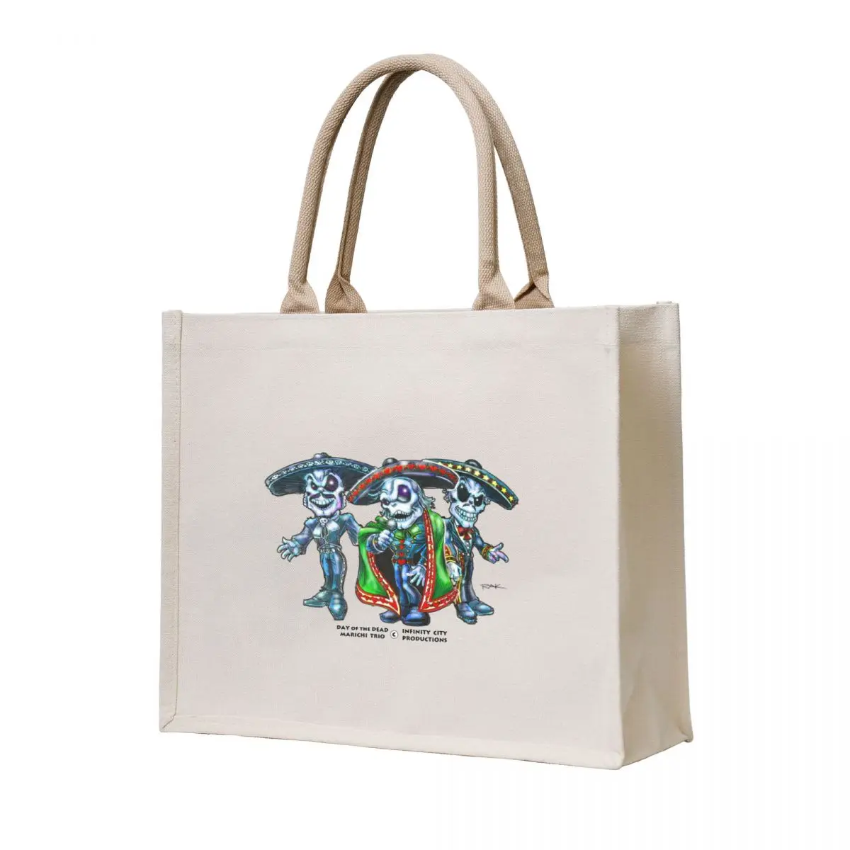 

Day of the Dead Mariachi Trio - Mexico Music Tote Bag cute pouch bag Portable shopping bag
