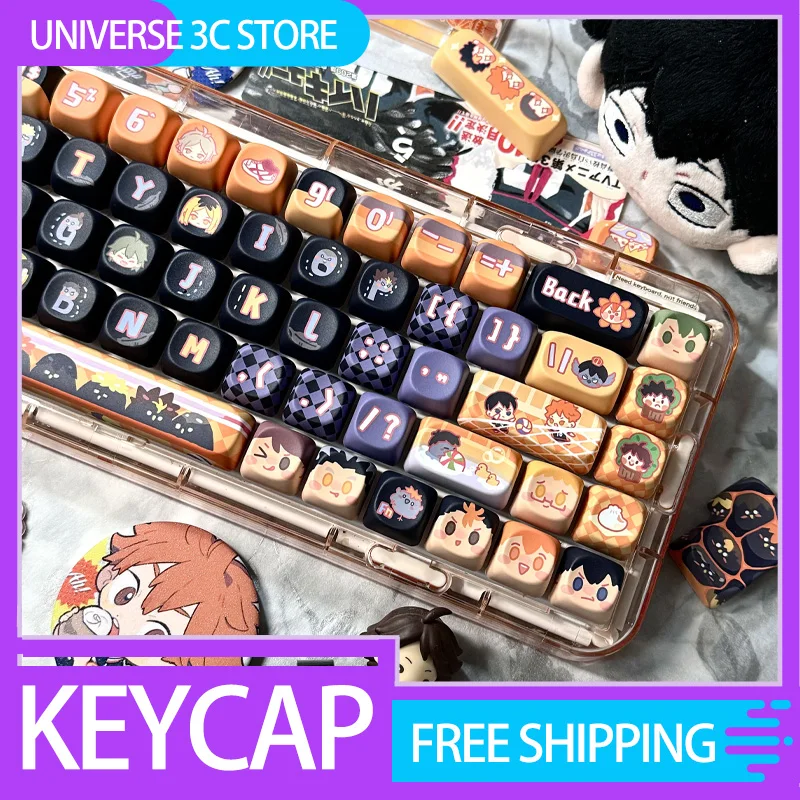 

Mechanical Keyboard Keycap 142keys Pbt Full Five-Sided Sublimationhot-Swap Customized Ergonomics Office Accessories Girl Gifts