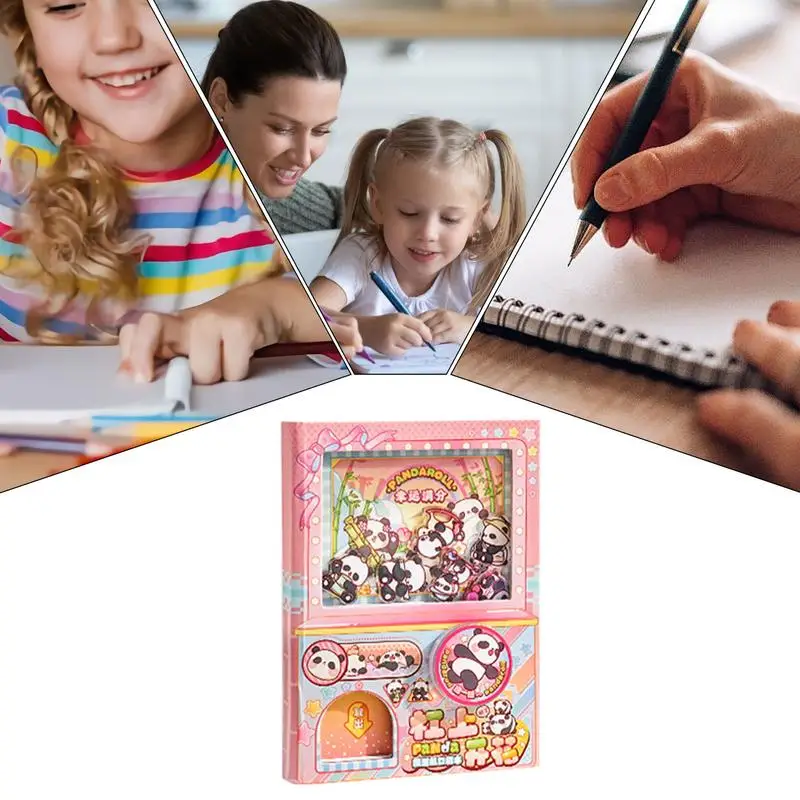 Pocket Notebook Cartoon Vending Machine Design Planner Daily Notepad For Kids Adults Productivity Tools For Time Management