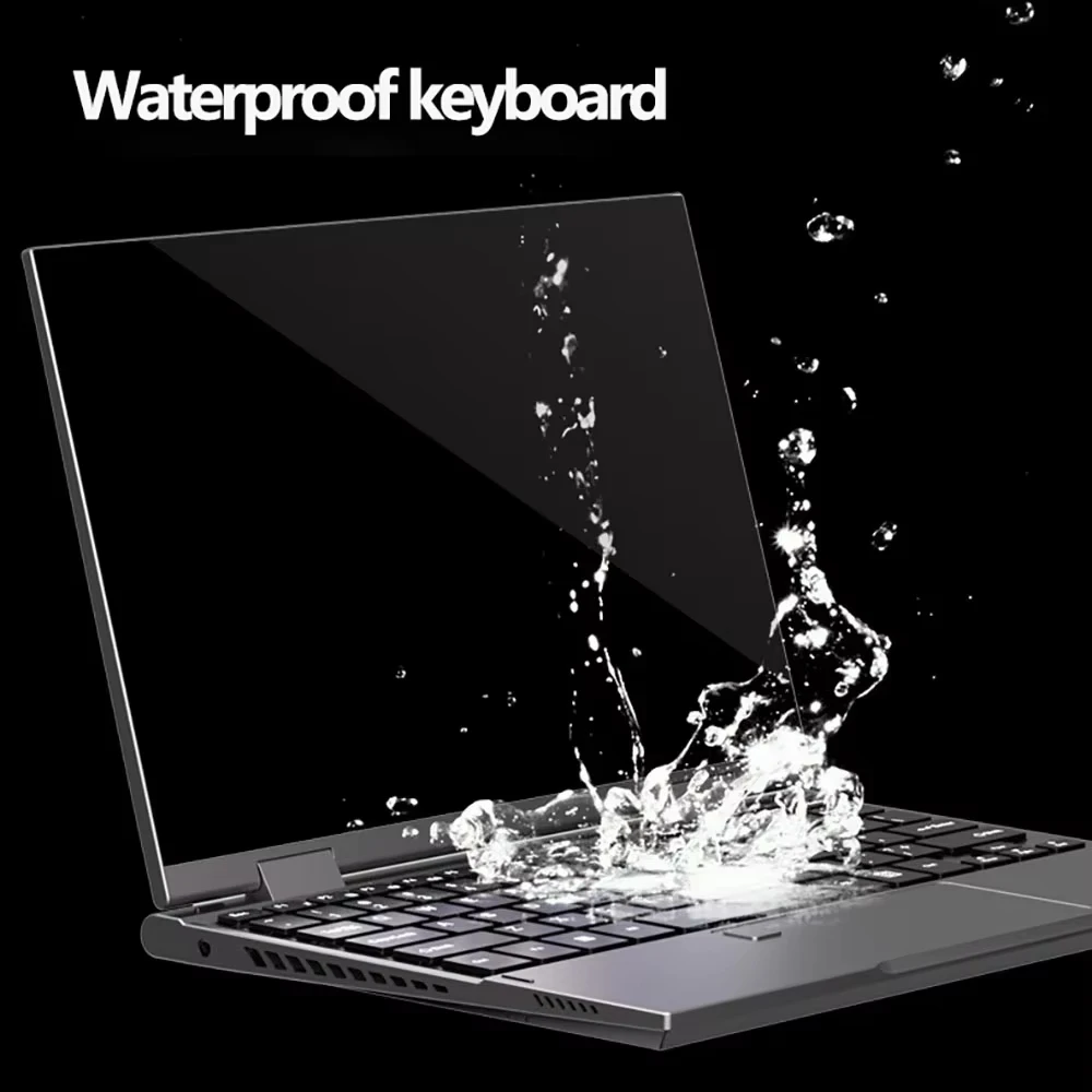 DR-S1 portátil Intel N95 pantallas táctiles de 10,9 pulgadas 360 Flip 4500mah Mini pc 60 Hz 16GB DDR5 2TB M.2 SSD teclado retroiluminado tableta portátil