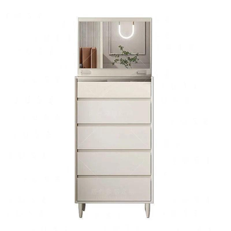 wind dresser integrated, ultra-thin bucket cabinet at end of bed, living room against , locker next to