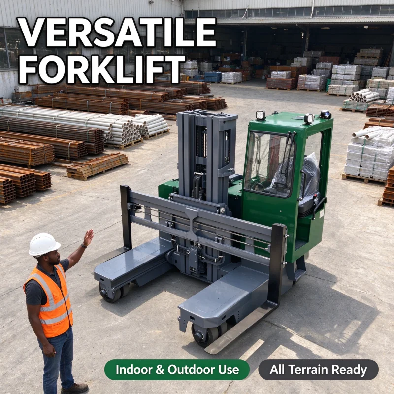 4 Way Electric Forklift Truck Quiet Electric Drive Eco Friendly Zero Emission Forklift Professional Manufacturer Supply