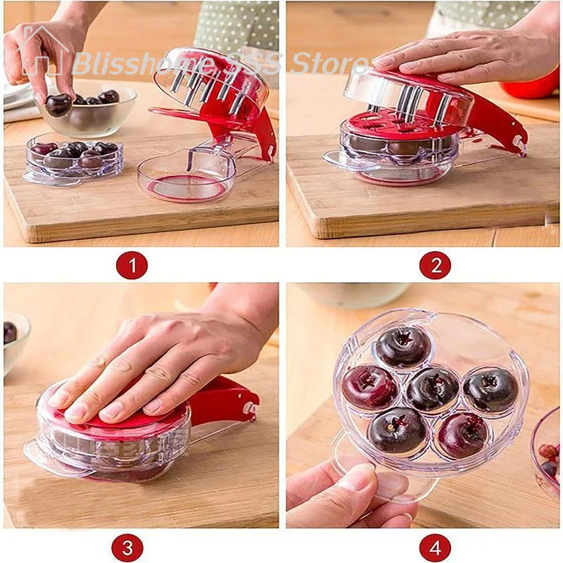 【S】Cherry Pitter Tool 6 Slots - đánh giá và giá Cherry Pitter Tool
