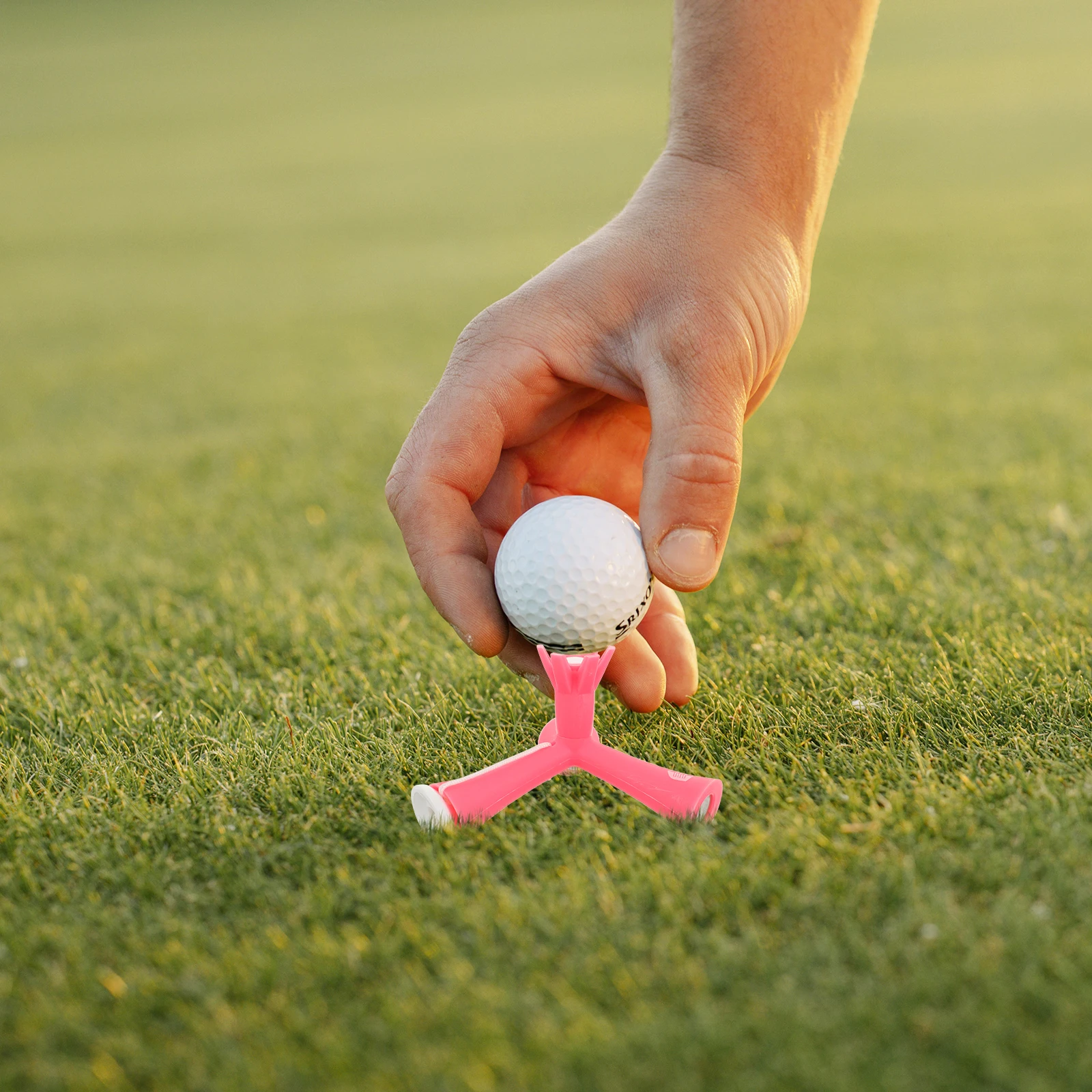

Plastic Golf Tee Outdoor Golfing Training Tool Reduces Impact Resistance Durable Lightweight Reusable Golf Accessories