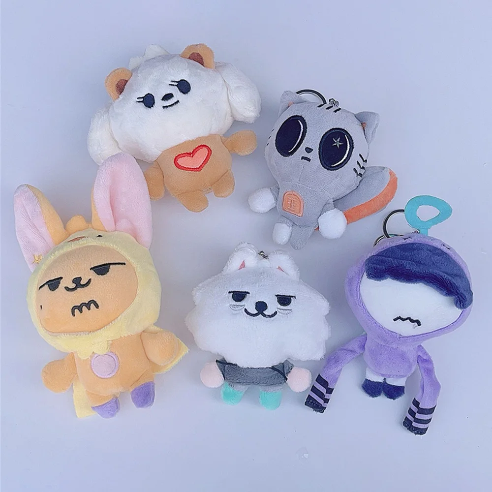 KPOP SOOBIN YEONJUN PPULBATU Plush Keyring Cartoon Doll Keychain Bag Pendant Accessories BEOMGYU TAEHYUN HUENINGKAI Fans Gift