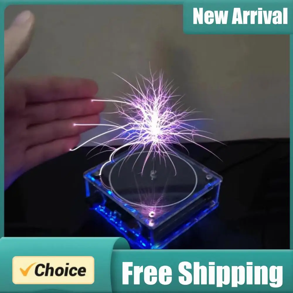 Music for TESLA Coil Speaker Bluetooth-Compatible Arc Generator Voltage Pulse Electric Arc Generator Scientific Experiment Tool