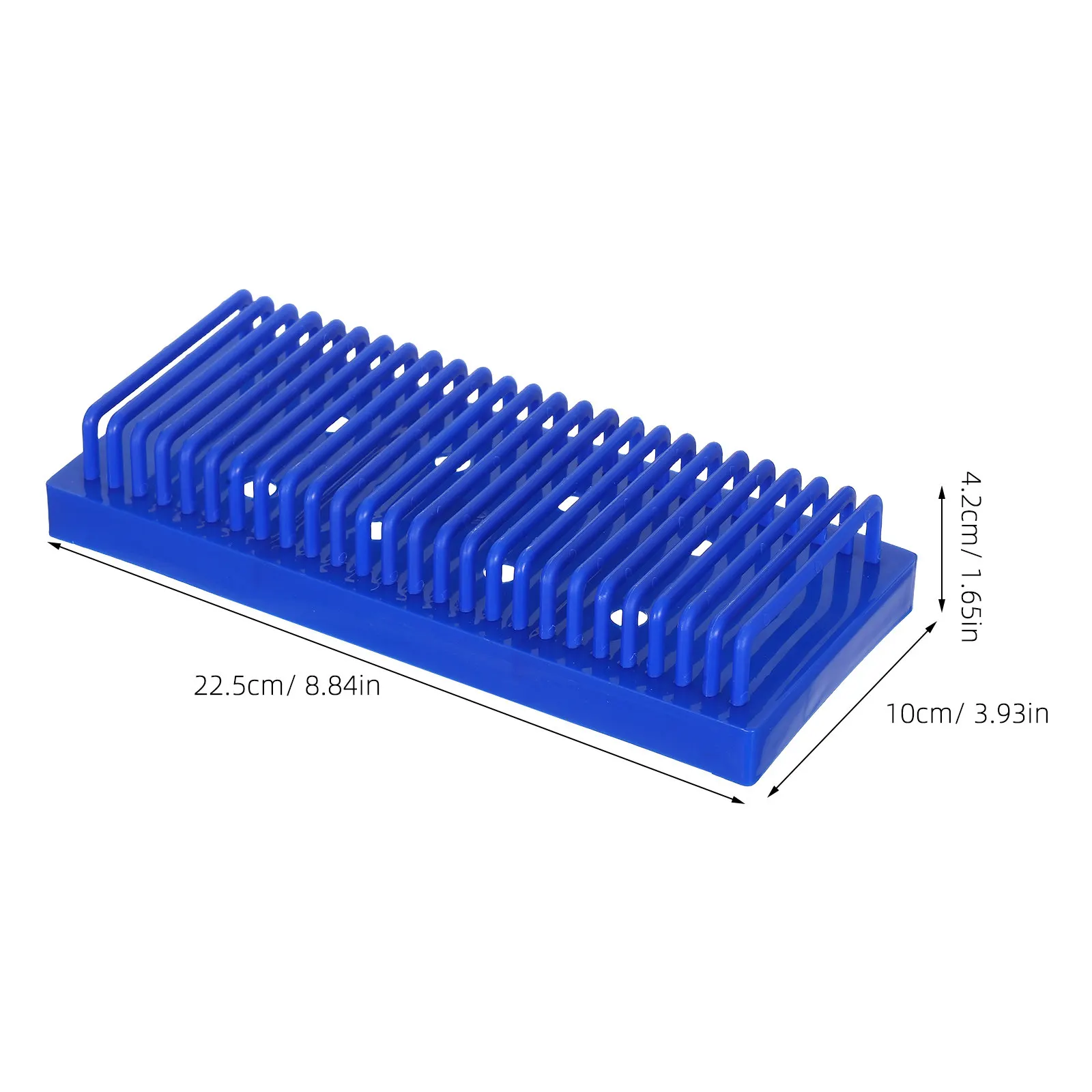 Laboratory Slide Drying Rack for Microscope Glass Slides Plastic Multi Tier Staining Slide Rack Efficient Air Circulation Lab