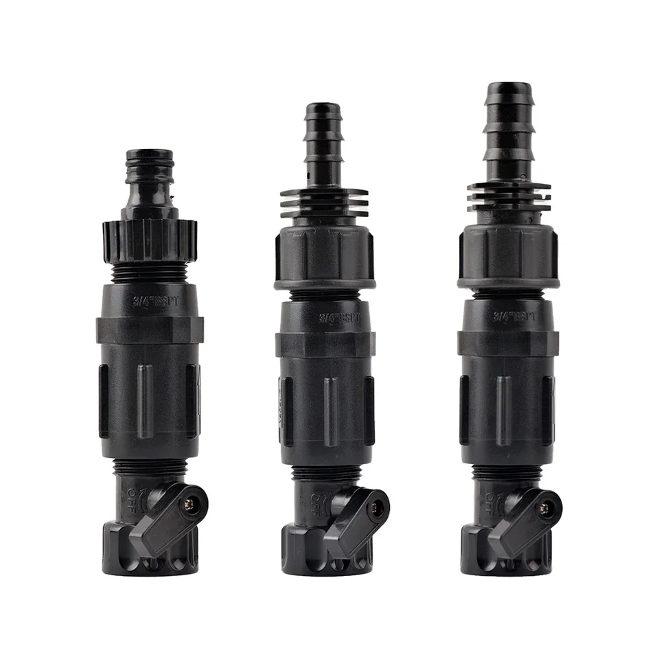 1 Set 3/4 Inch BSP Female Thread Pressure Control Valve for Drip Irrigation Systems with Adjustable Output Ranges from 15 to 45