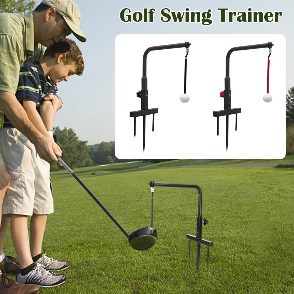 

New Golf Swing Trainer Hanger 360 Degree Rotation Exerciser Trainer Suitable For Beginners Outdoor Indoor Training Aids Y3Q0