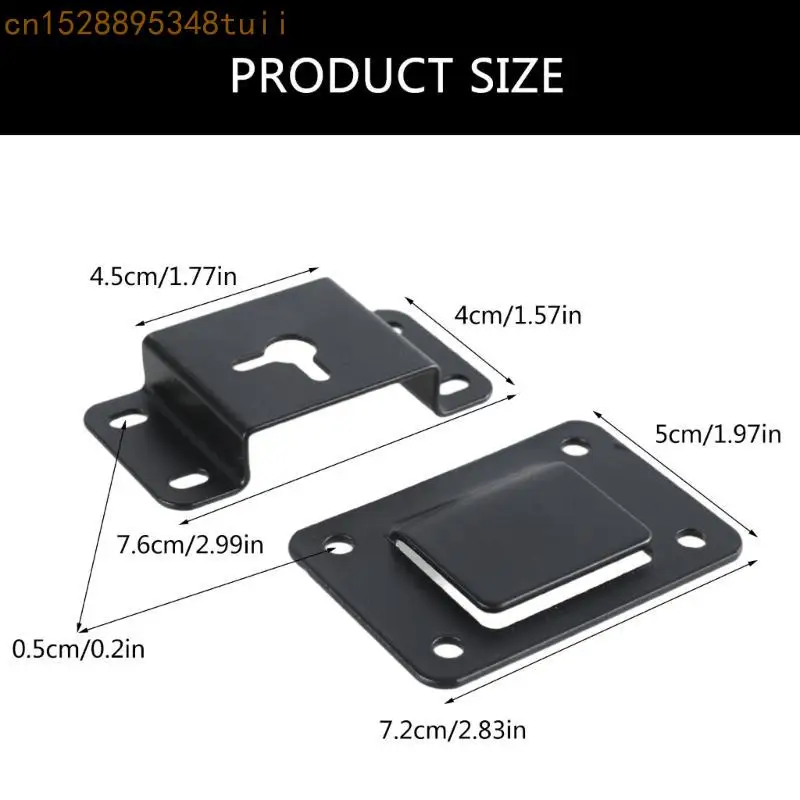 Y4qf 1Set Динамик Стена Крюк Крюк для улучшения стен