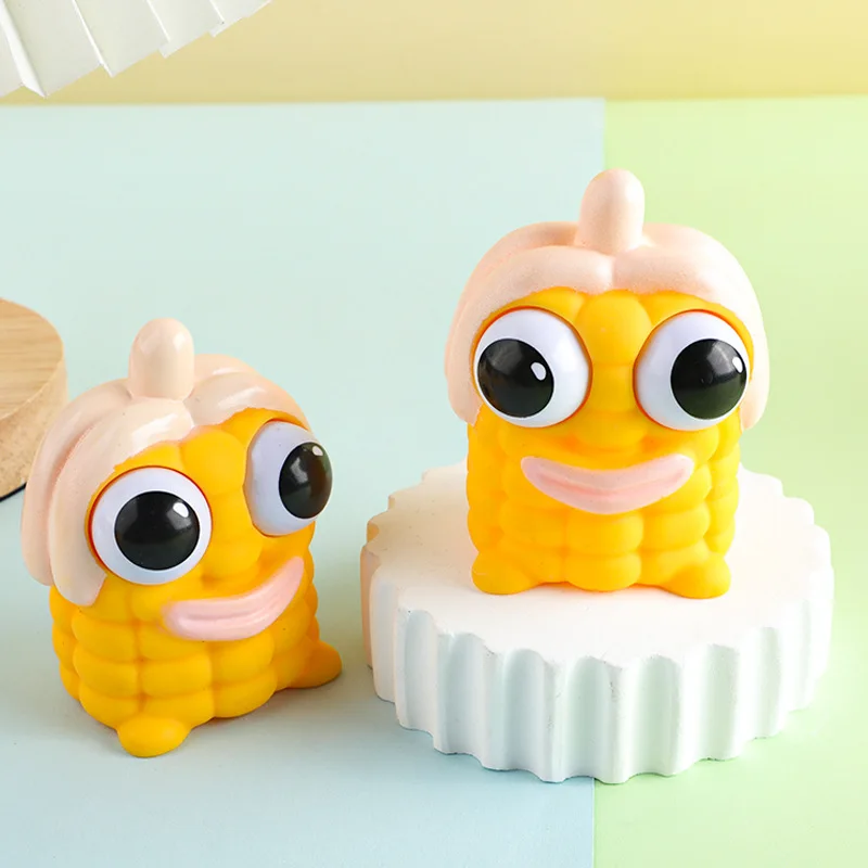 Knijp Fidget Beer Speelgoed Grappige Beer Googly Eye Barstende Schattige Dieren Antistress Decompressies Vent Speelgoed Nieuwigheid Kinderen Verjaardagscadeau