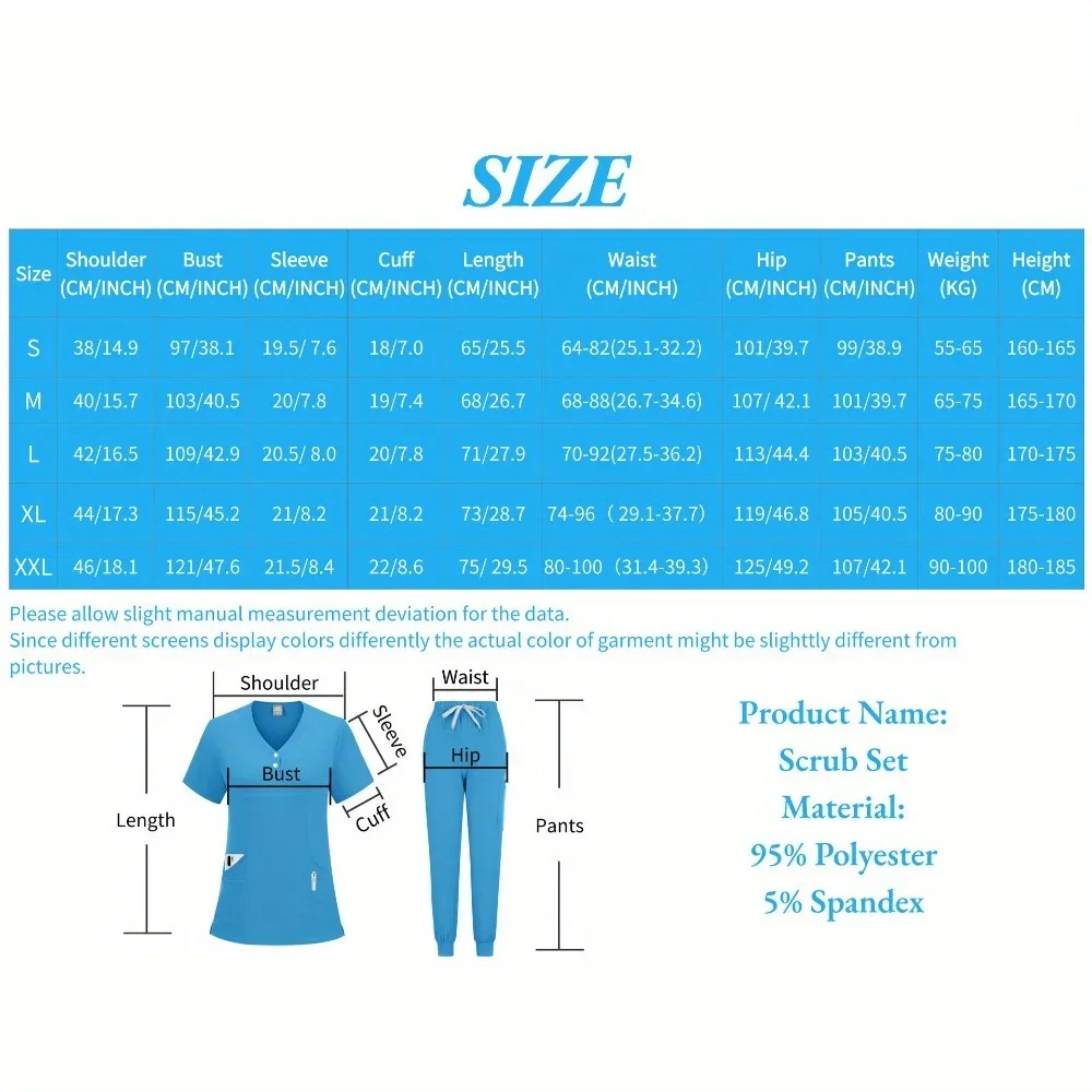 زي طبيب ممرضة النساء فرك مجموعة موضة جديدة دنة موحدة الدعك مجموعات التمريض الدعك زي المستشفى