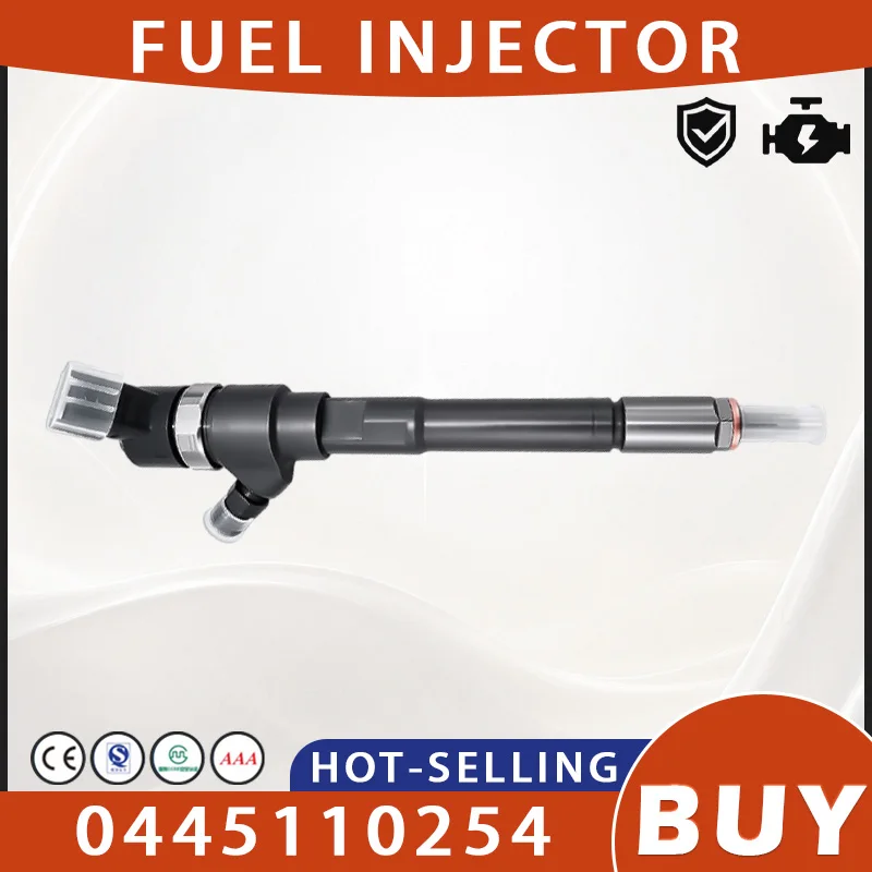 0445110254 Diesel Injector- 0445110418 0445110186 0445110279 Auto Engine Fuel Injector Engine Accessories For Fuel System LJ1027