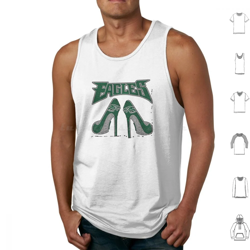 High Heel 2 Tank Tops Vest Sleeveless Philadelphia Philly Philly Philly Philly Carson Wentz Nick Foles 52 2018 Champs