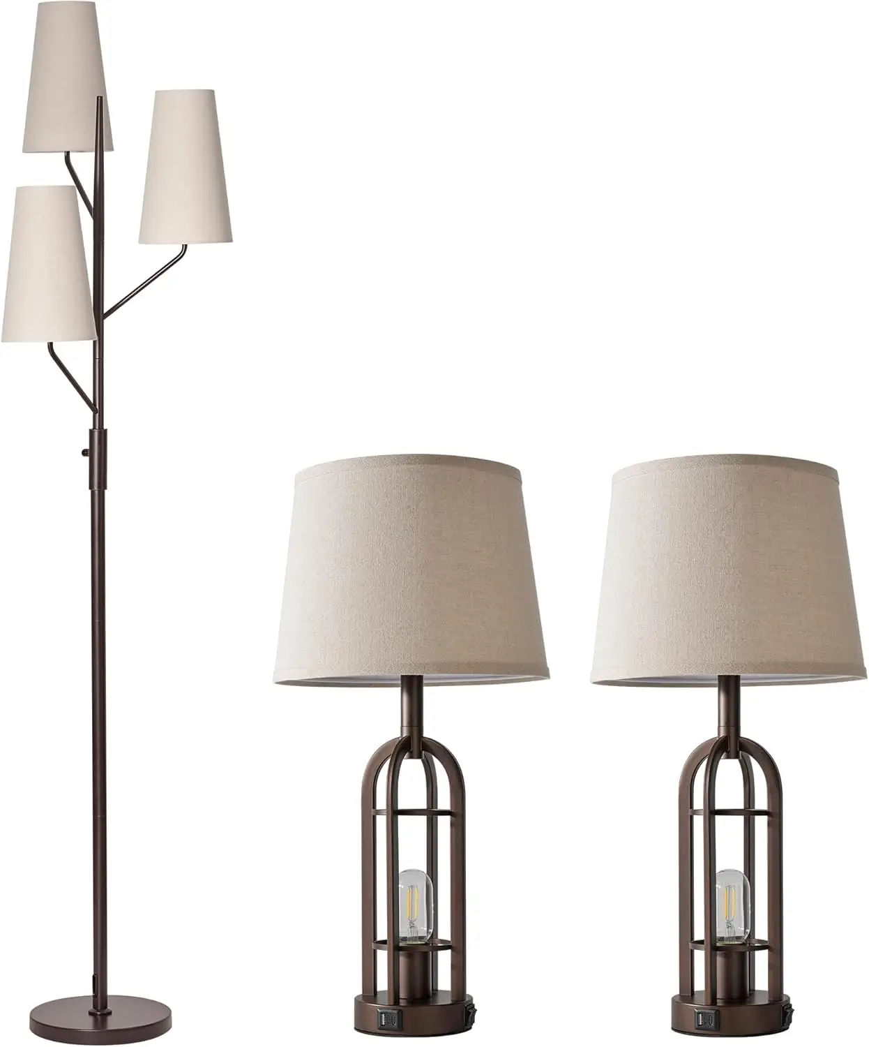 70' 3-Light Floor L…