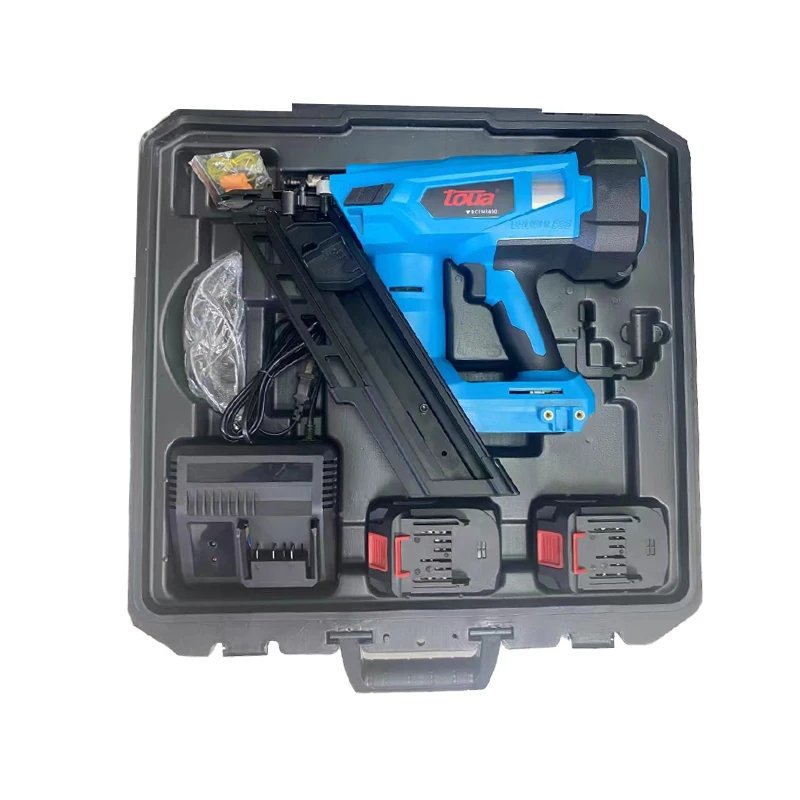 

Toua dcfn3490 pure electric lithium battery dowel paper gun row nail gun pneumatic nail gun