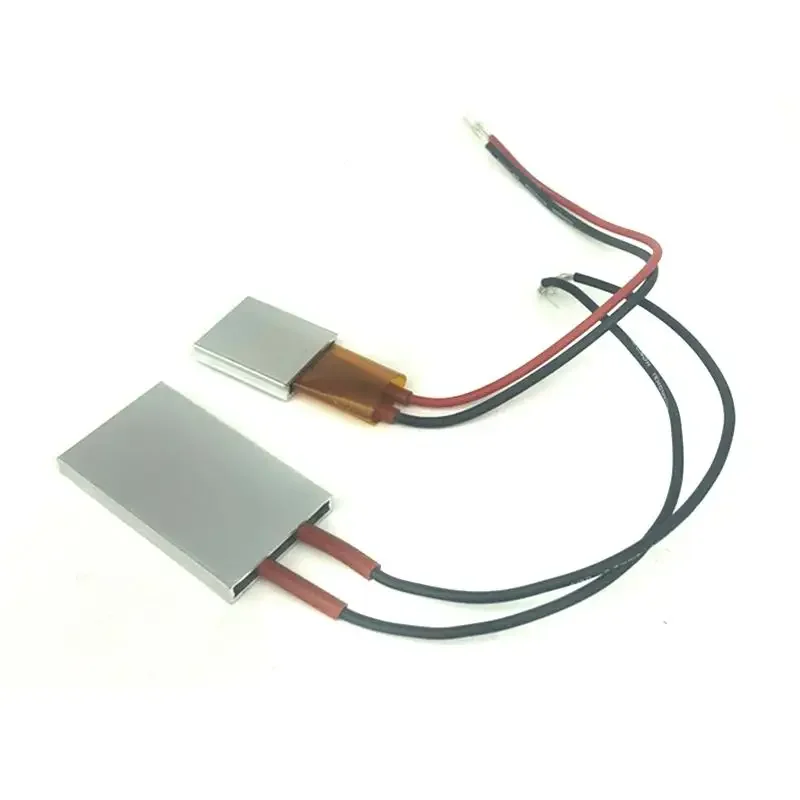 50*30*5mm 220V 60 Degree C 3~9W Ceramic PTC Heater Aluminum Thermostat Heating Plate Element