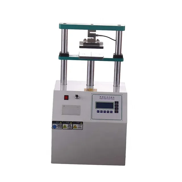 

Paper Tube Crush Tester Carton Compression Testing Machine, ECT RCT Paper Tube Ring Edge Crush Tester for Corrugated Boxes