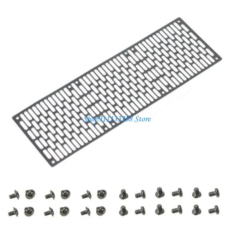 

G88D 12/24/36cm Cooling Fan Cover Acrylic PC Case Fan Dustproof Filter Net Water Cooling DIY for PC Gamer Cabinet Decoration