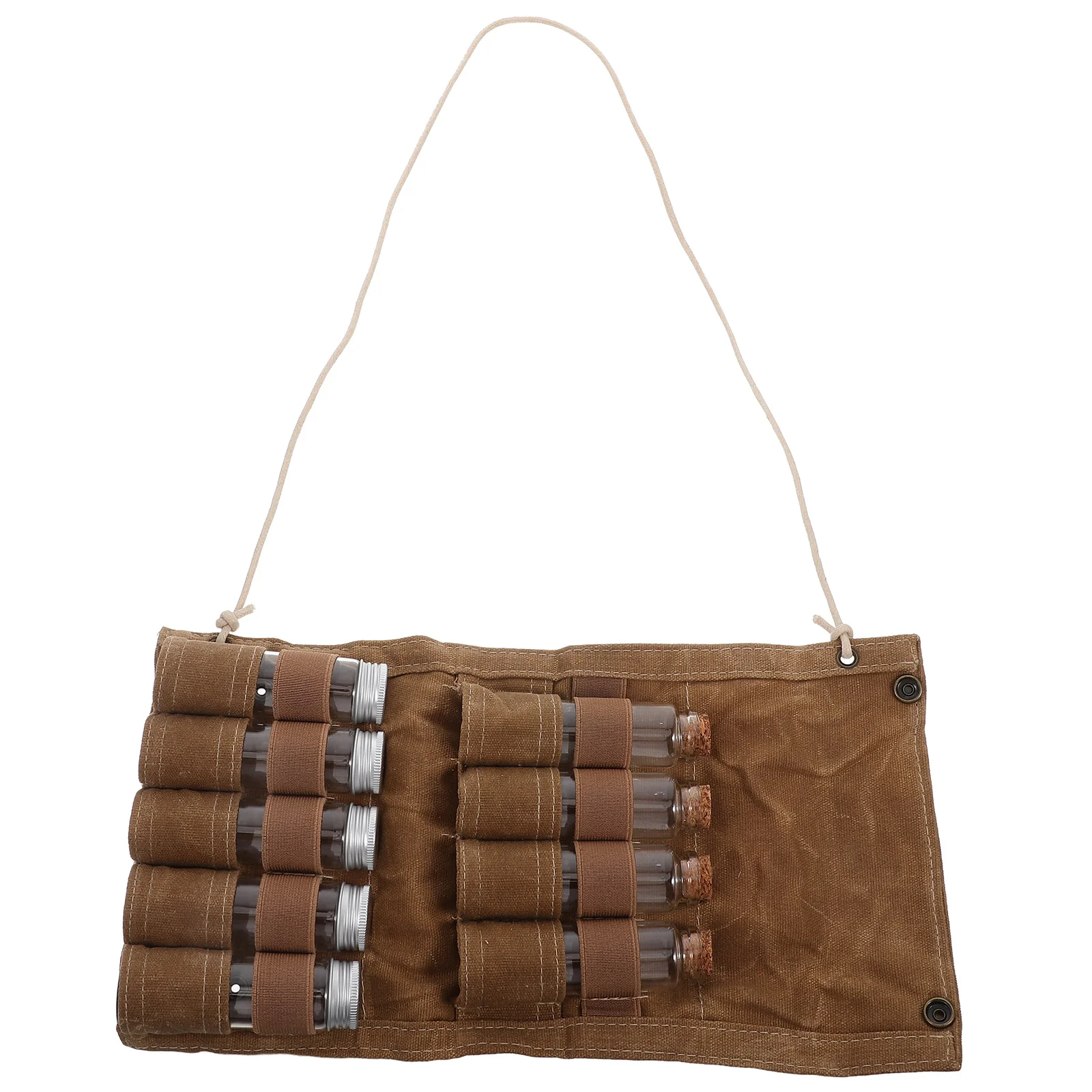 

1Set Spice Containers Storage Bag Portable Seasoning Jar Camping Picnic Travel Set Camping Portable Seasoning Jar