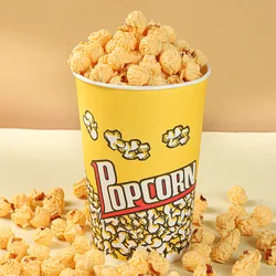 10Pcs Simulation Popcorn Fake Food Artificial 3D Round Popcorn Model Fast Food Shop Window Display Props Party Supplies Ornament